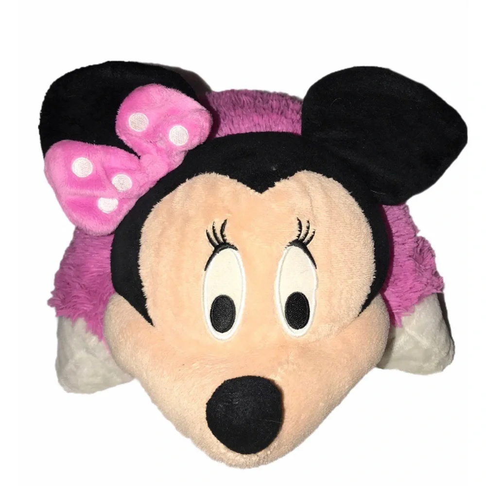 Disney Pillow Pets Minnie Mouse Pink Plush Pillow